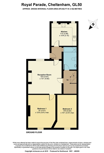 2 Bedrooms Flat to rent in Lower Ground Floor, 1 Royal Parade, Bayshill Road, Cheltenham GL50