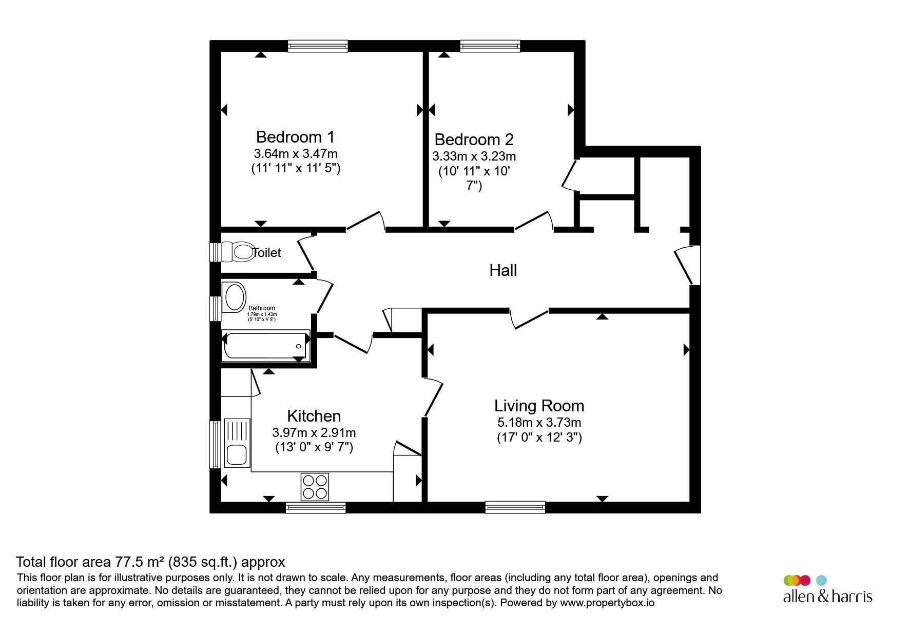 18, Wern Goch West, Cardiff floorplan