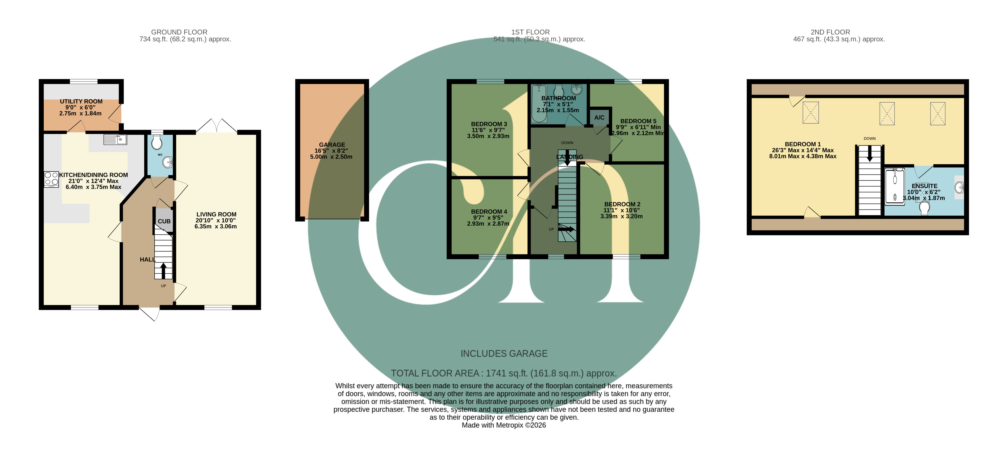 6, Minnow Close, Swindon floorplan