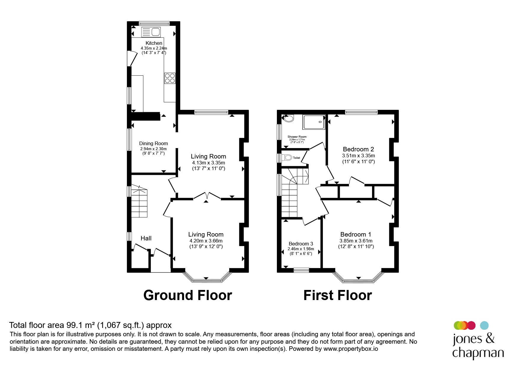 42, Pine Avenue, Wirral floorplan