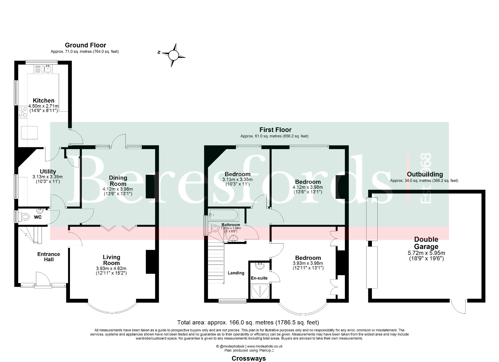 87, Crossways, Gide Park floorplan