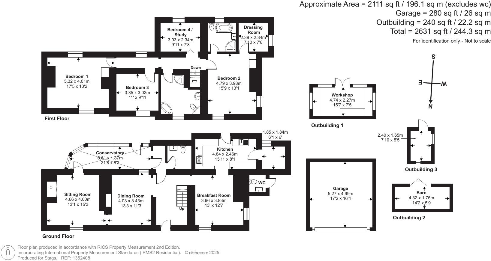 The Mill House, Fremington, Barnstaple floorplan
