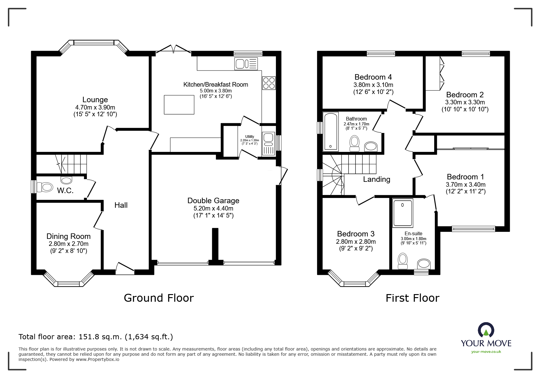 1, Newton Vale, Sheffield floorplan