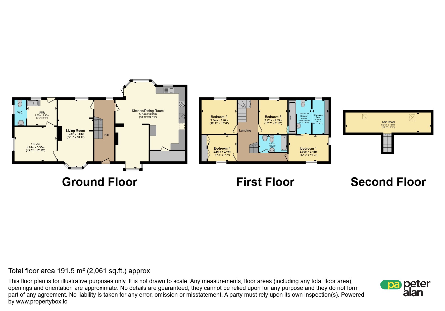 Fairfield, Cowbridge Road, Llantwit Major floorplan