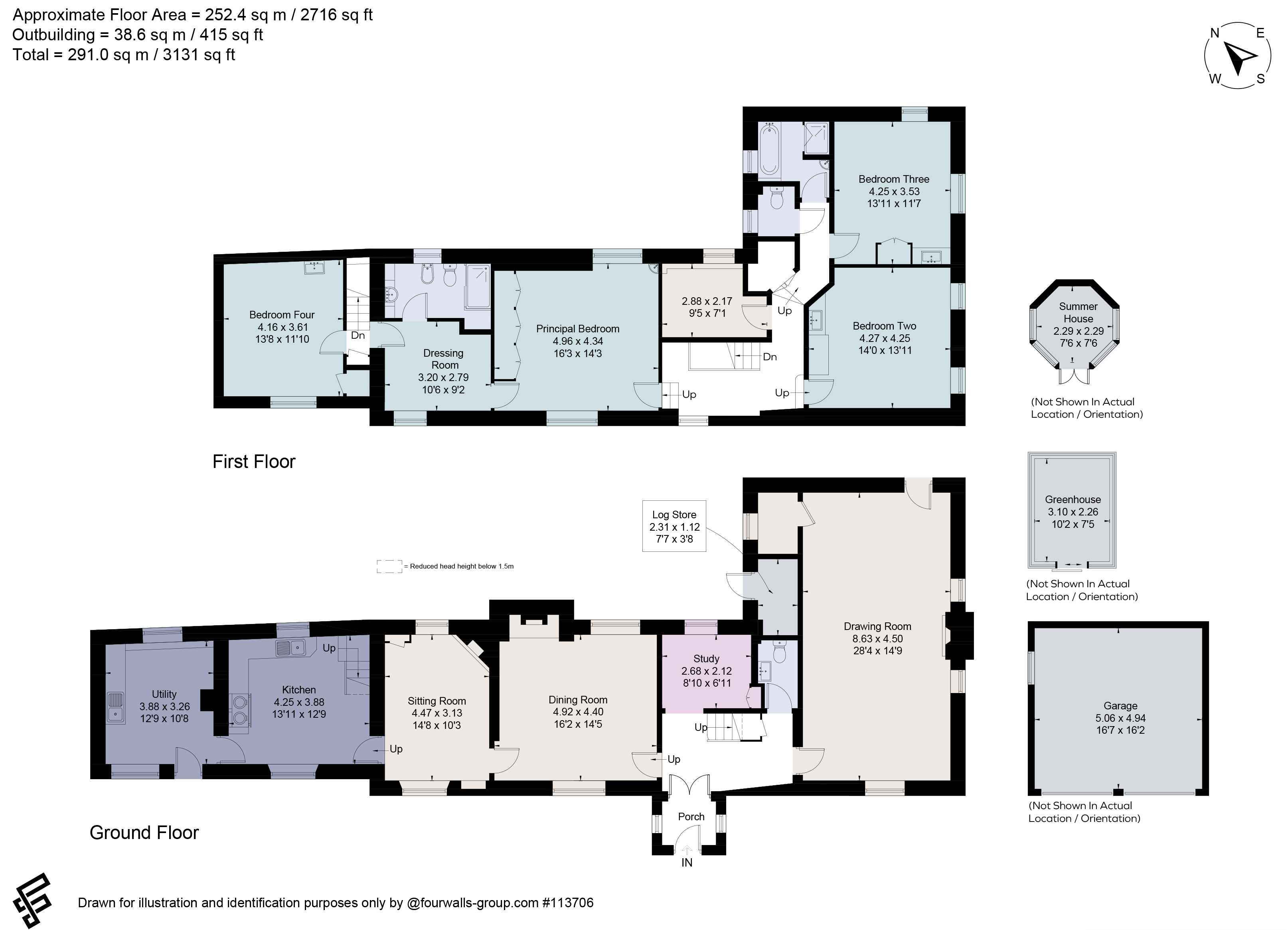 The Grange,, Upton Scudamore, Wiltshire floorplan