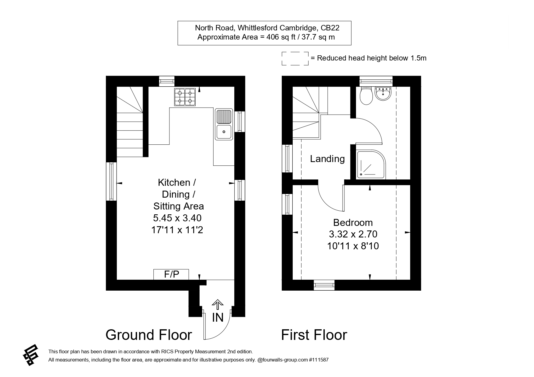 The Dolls House, 39, North Road, Cambridge floorplan