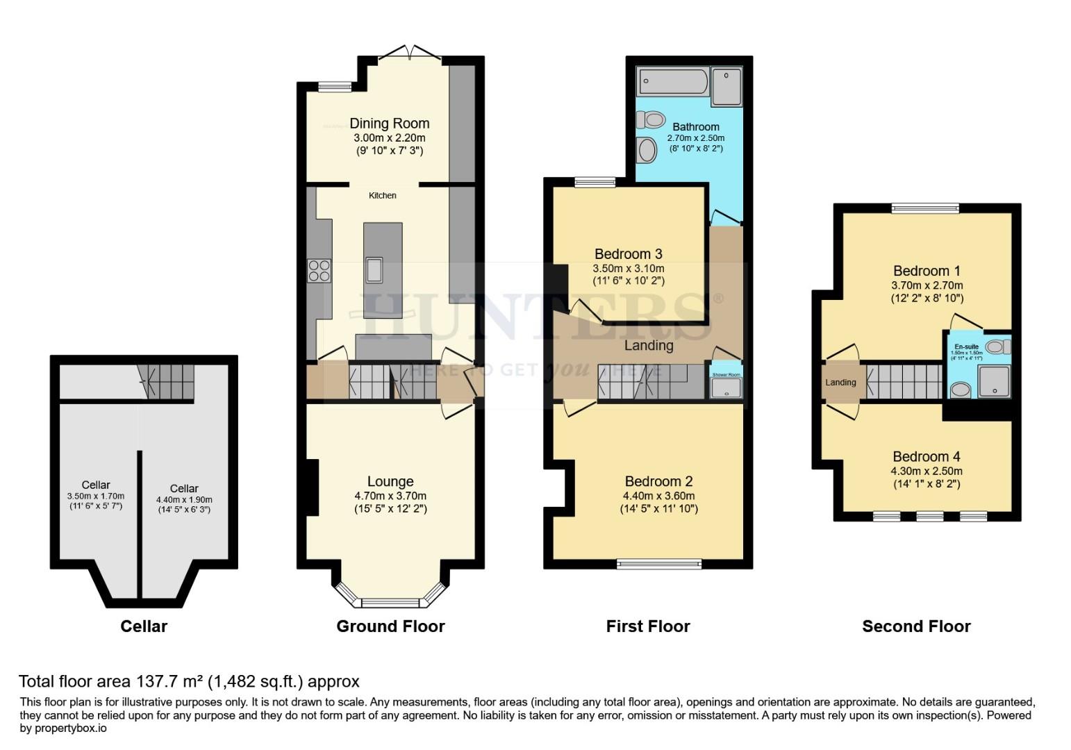 82, Parkside Road, Sheffield floorplan
