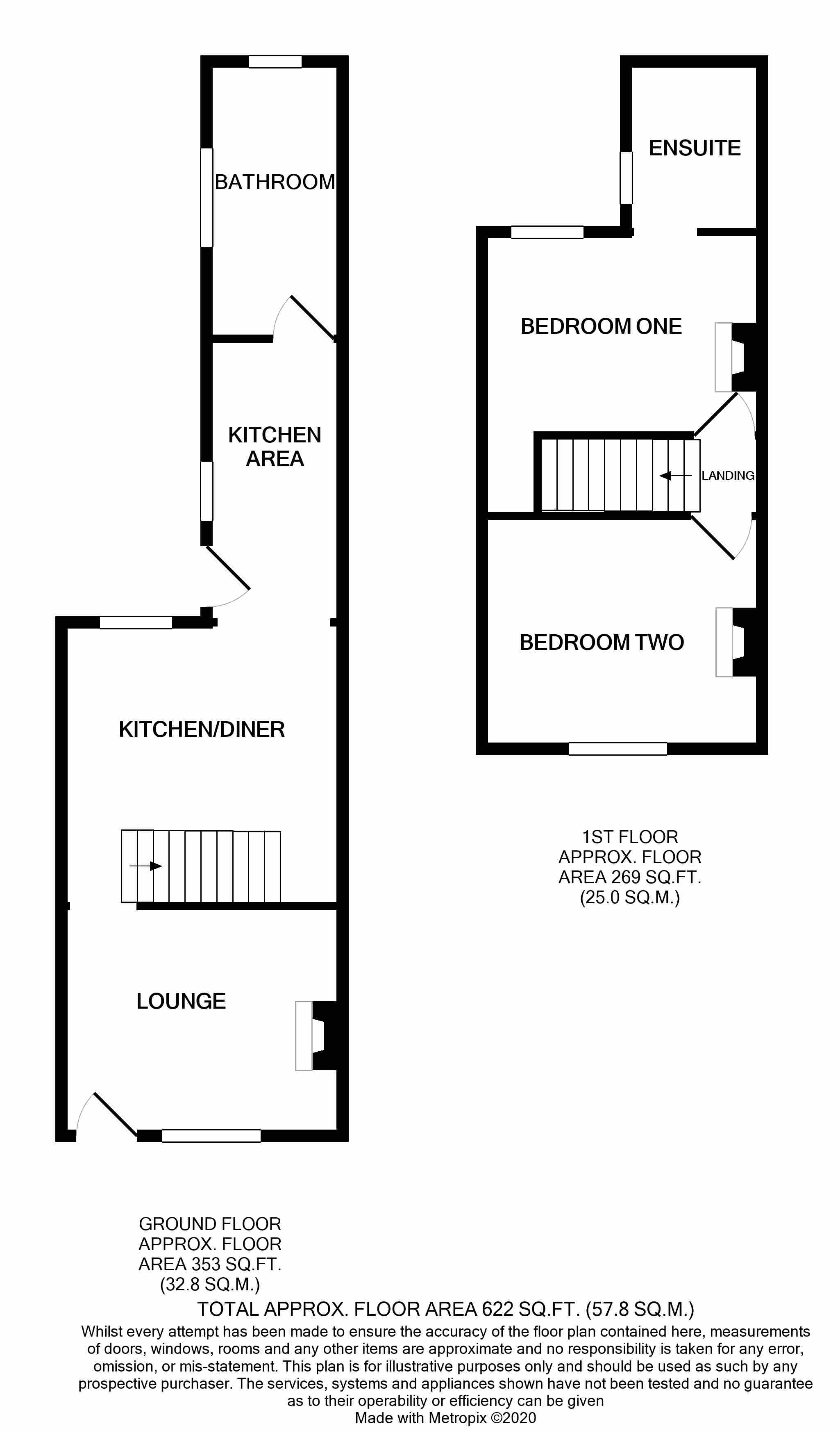 Garfield Road, Waltham, Southampton SO32, 2 bedroom terraced