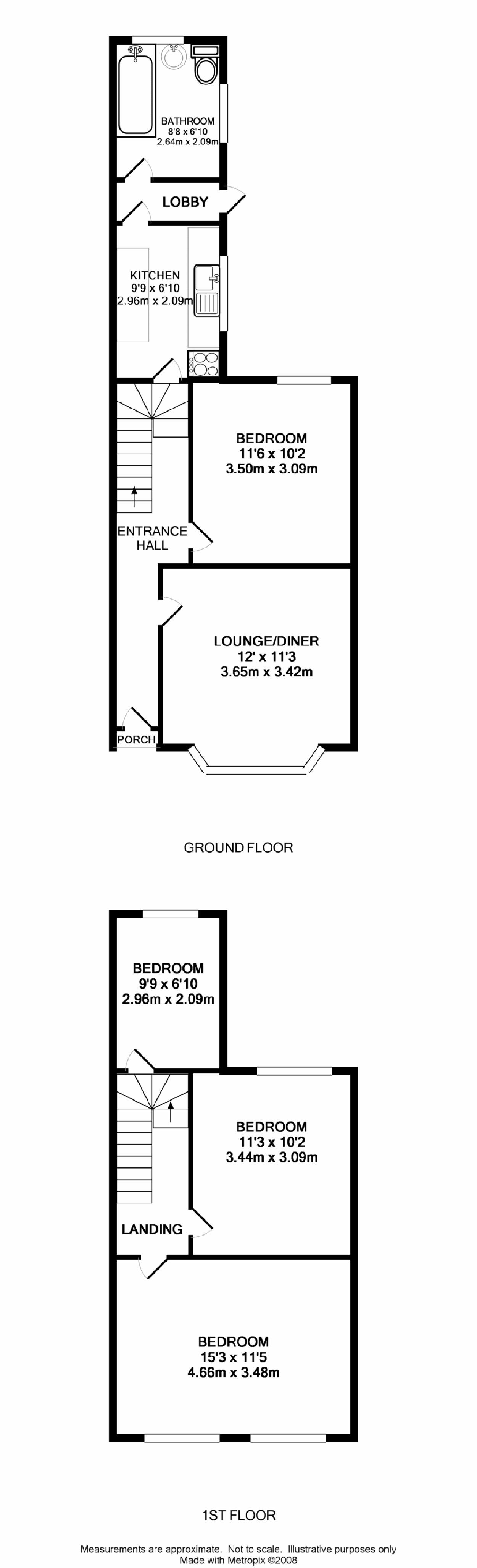 Crown Street, Oxford floorplan