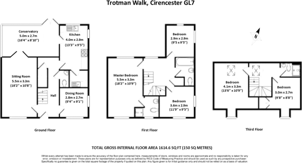 5 Bedrooms End terrace house for sale in Trotman Walk, Cirencester, Gloucestershire GL7