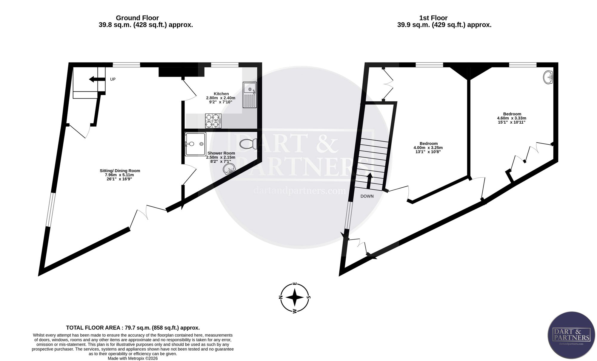 Flat 1, 27 Fore Street, Teignmouth, Teignmouth floorplan