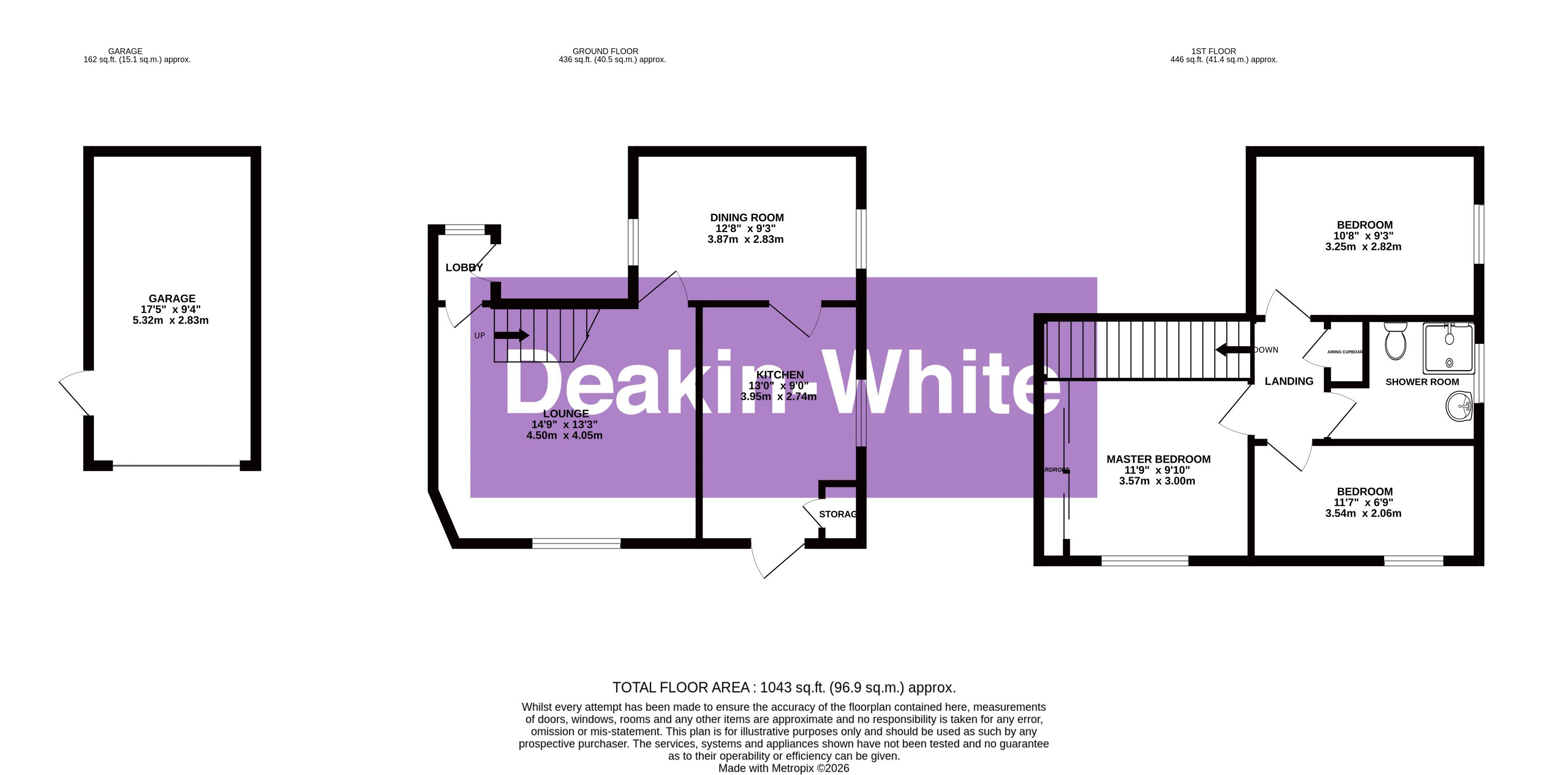 5, Ladymead Close, Whaddon floorplan