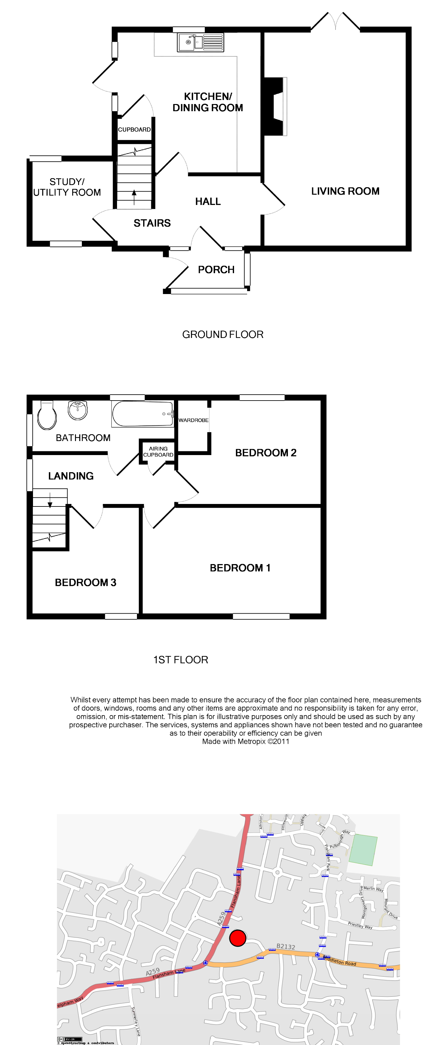 Free property report 23 Pennyfields, Felpham, PO22 6BN Chimnie