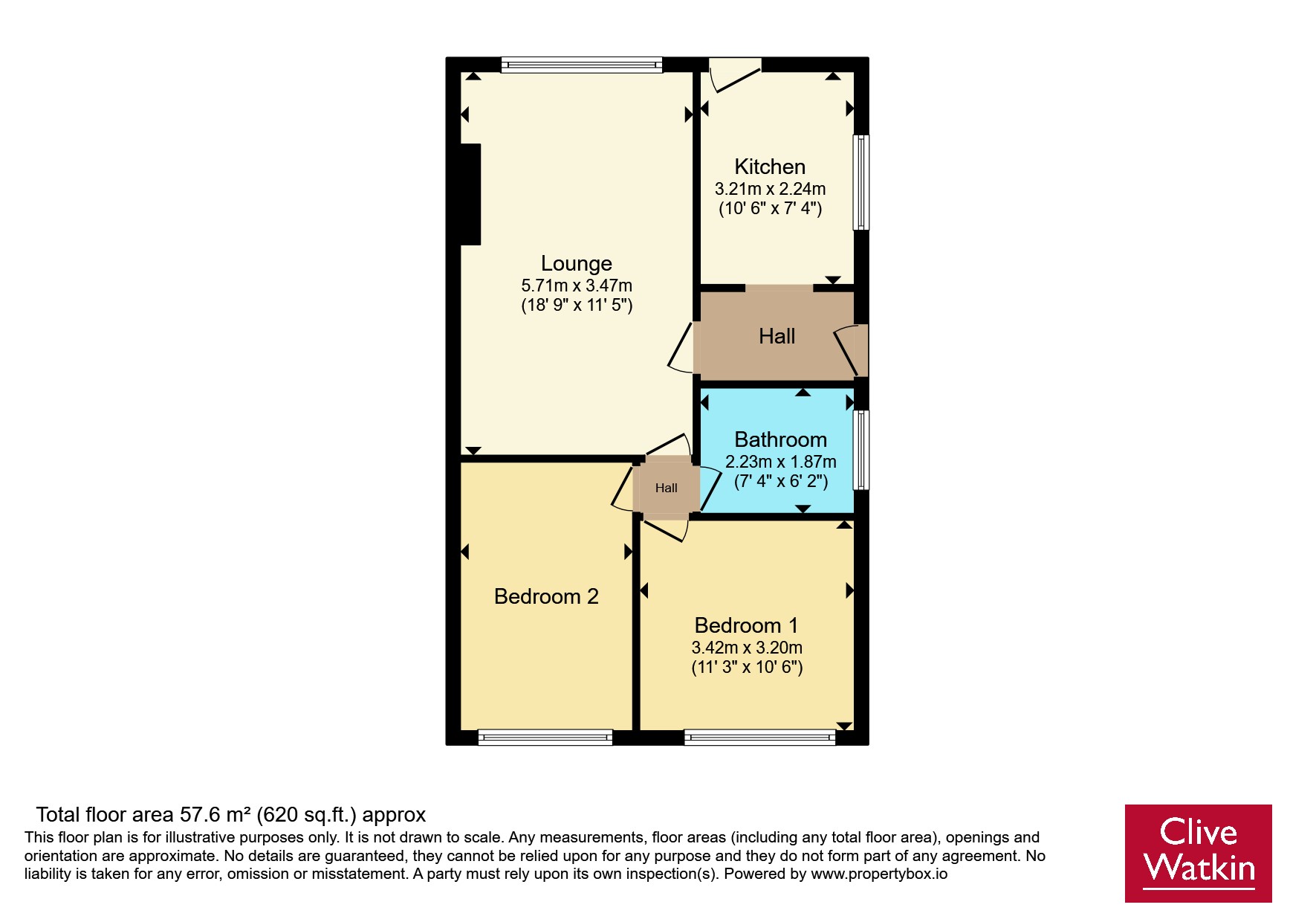 227, Sutherland Drive, Merseyside floorplan