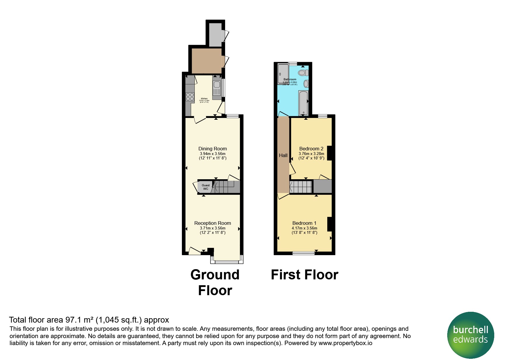 14, Manners Road, Ilkeston floorplan