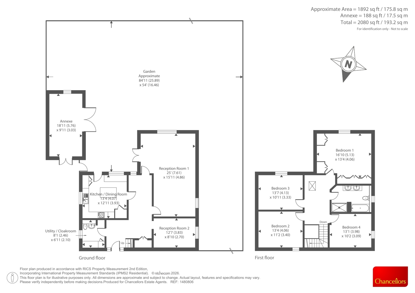 2A,, Hurst Lane, Oxford floorplan