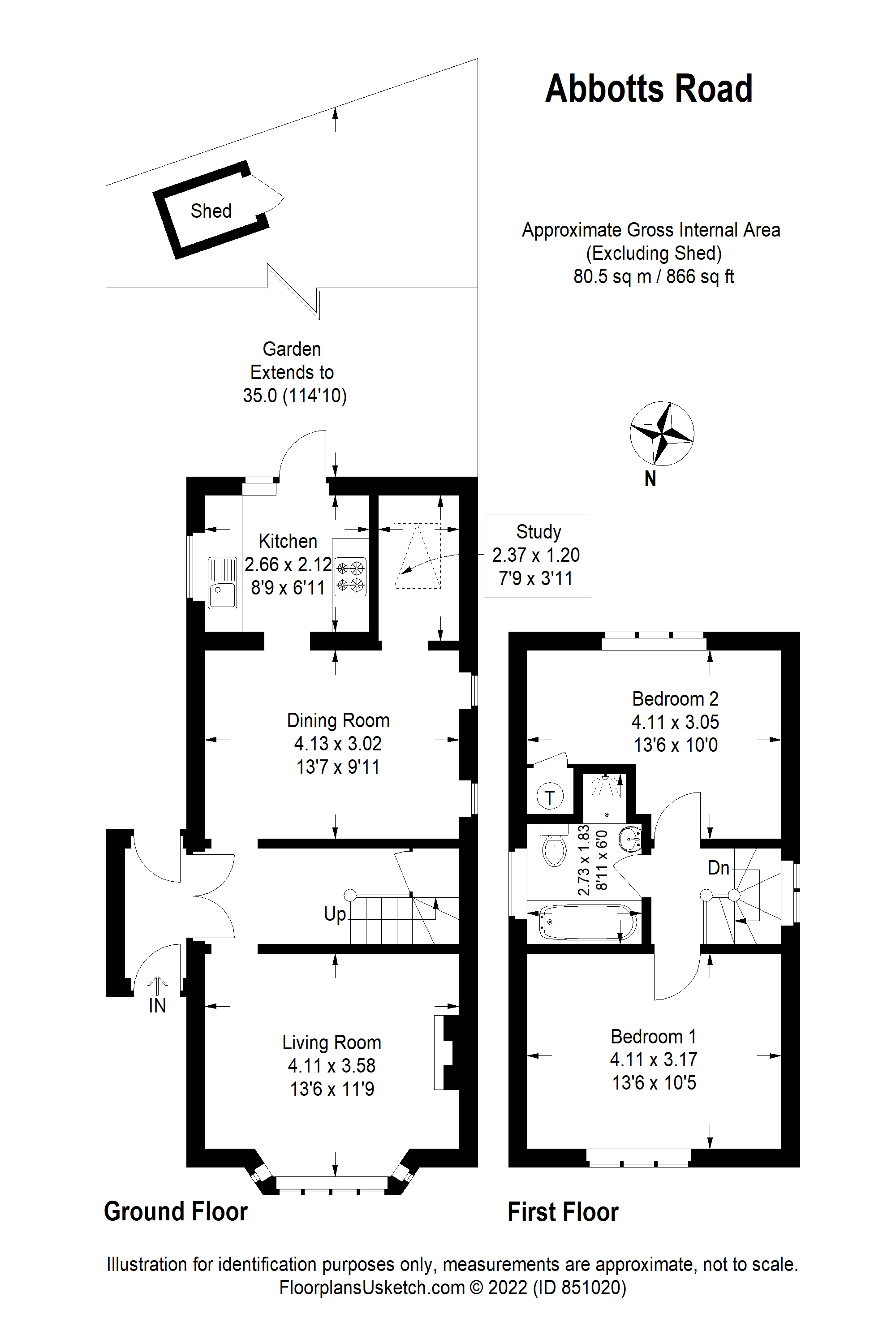 Abbotts Road, Cheam, Sutton SM3, 2 bedroom detached house for sale 61252180 PrimeLocation