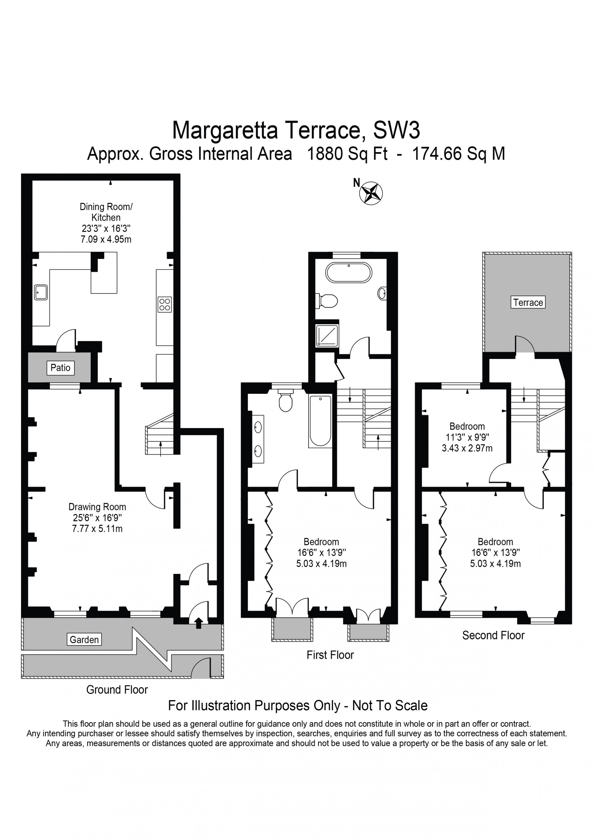 3 bed terraced house to rent in Margaretta Terrace, Chelsea SW3 Zoopla