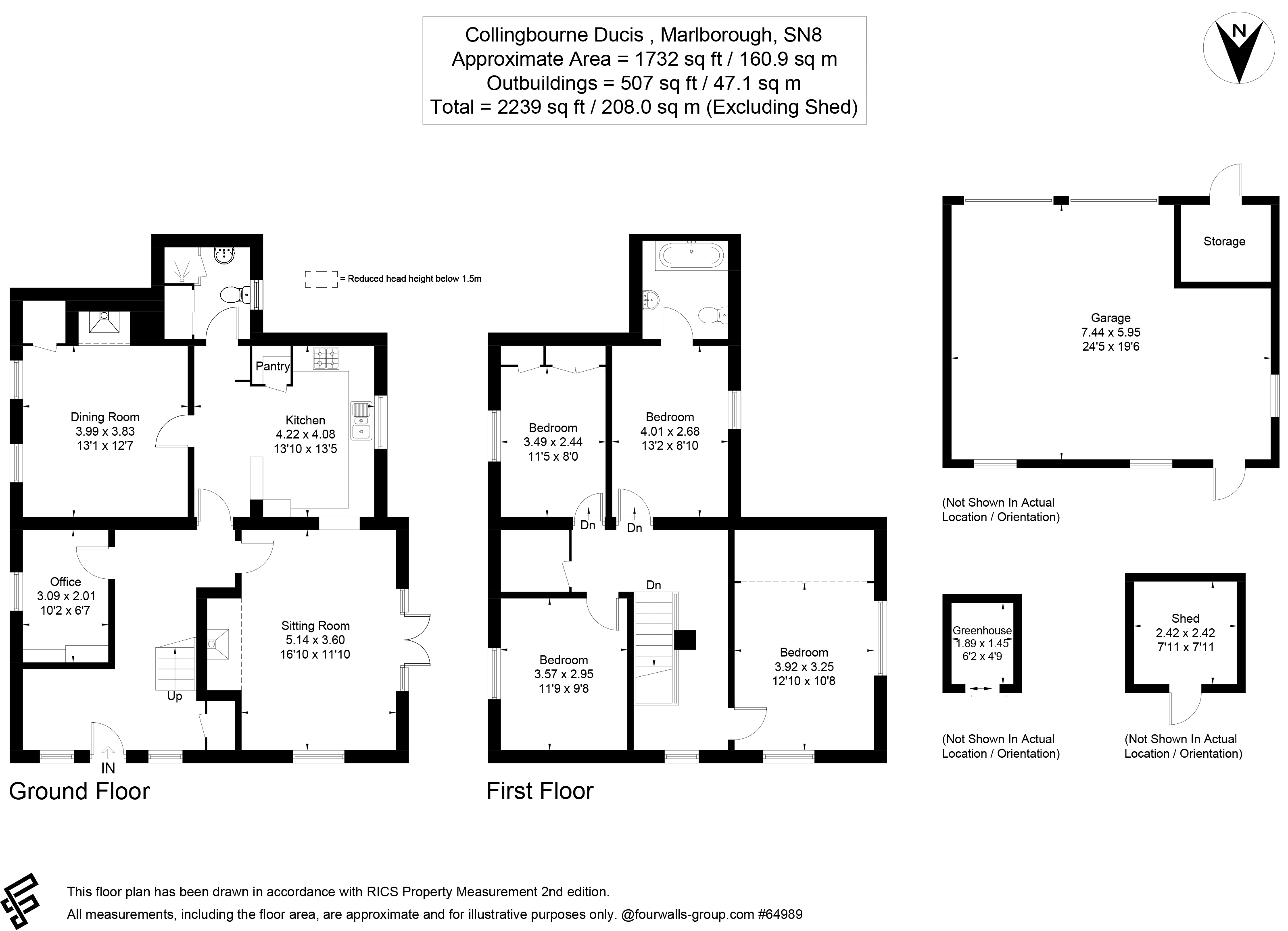 Dormy Cottage, 84, Sunton, Marlborough floorplan
