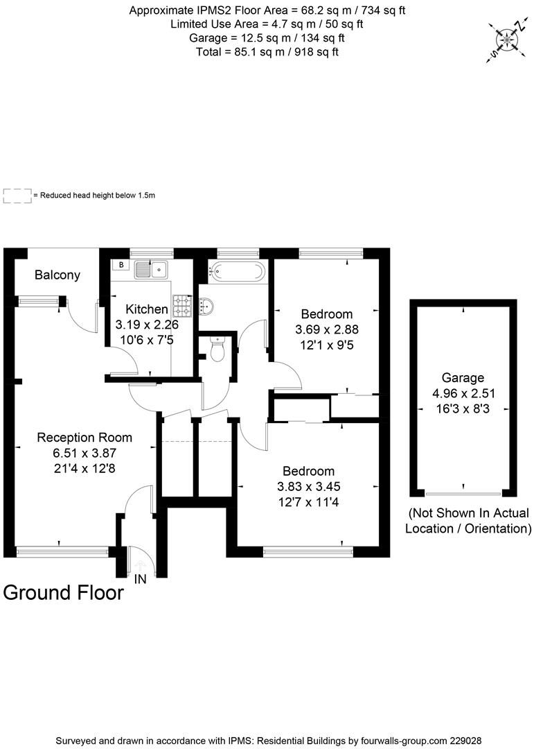 2 Bedrooms Flat for sale in Oakhill Court, Edge Hill, Wimbledon SW19
