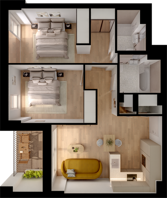 656, Hayes floorplan