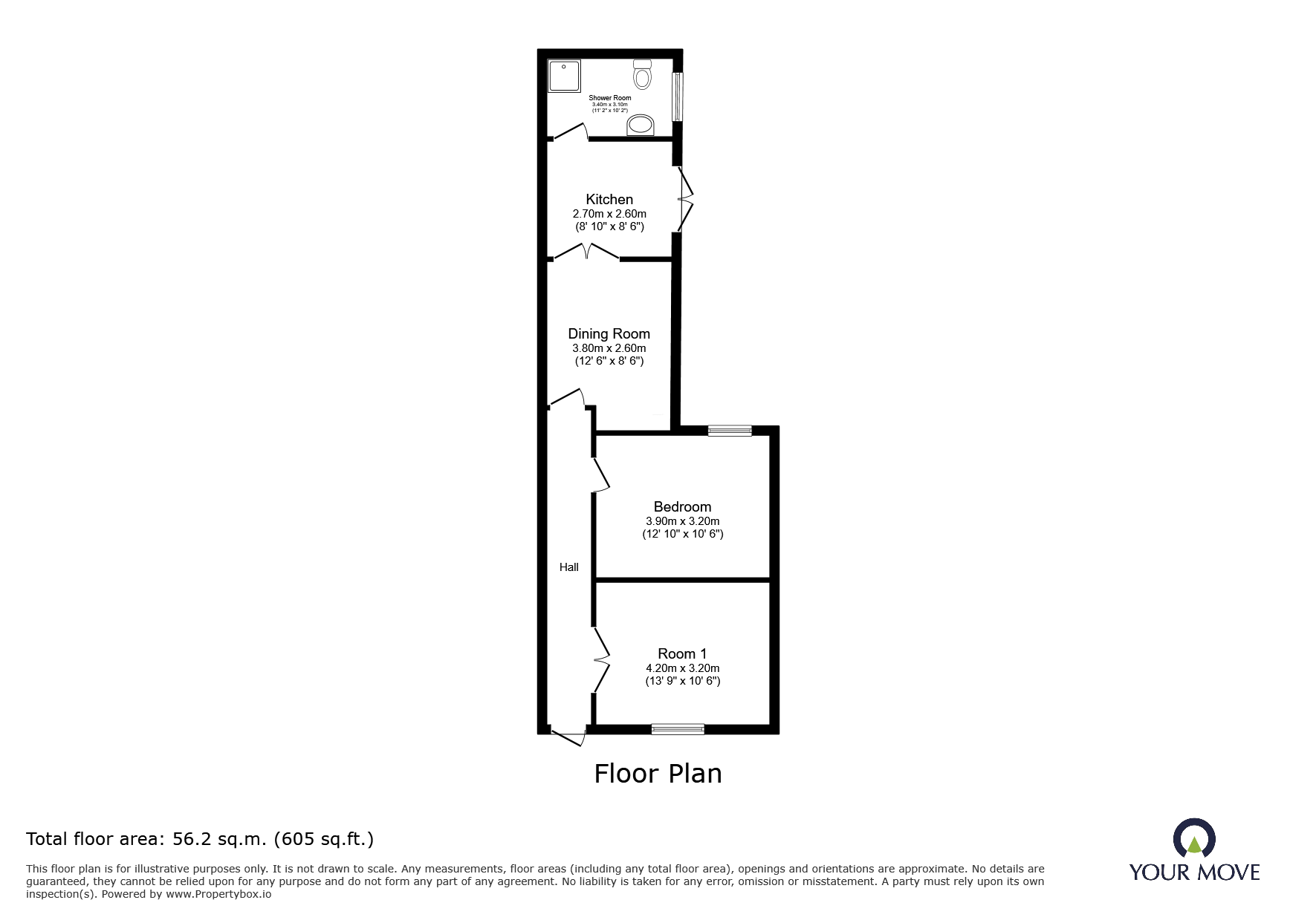 Winchester Avenue, Leicestershire floorplan