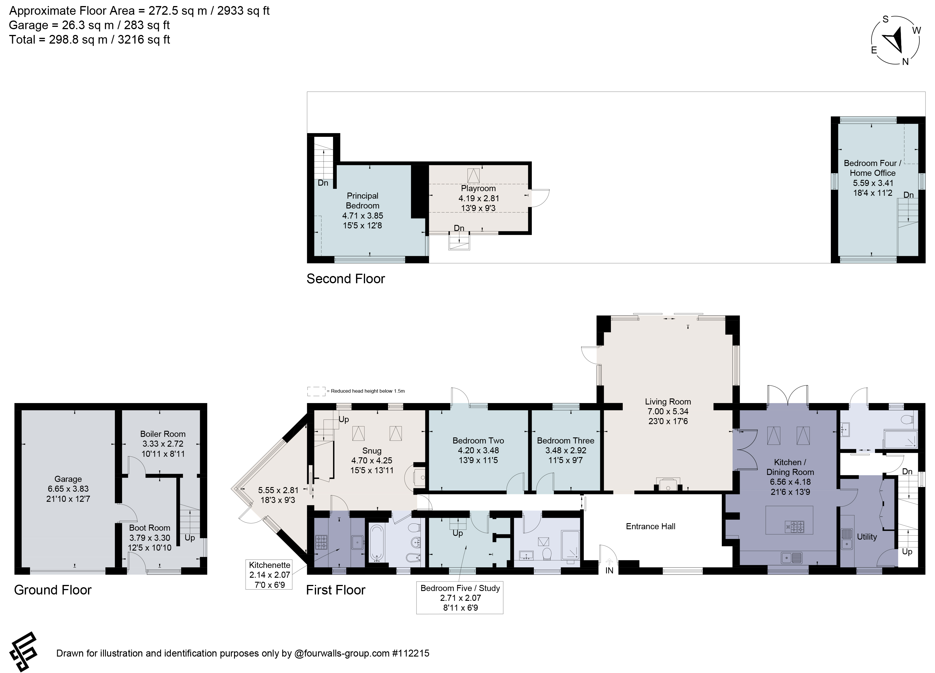 Herons,, High Street, Bath floorplan