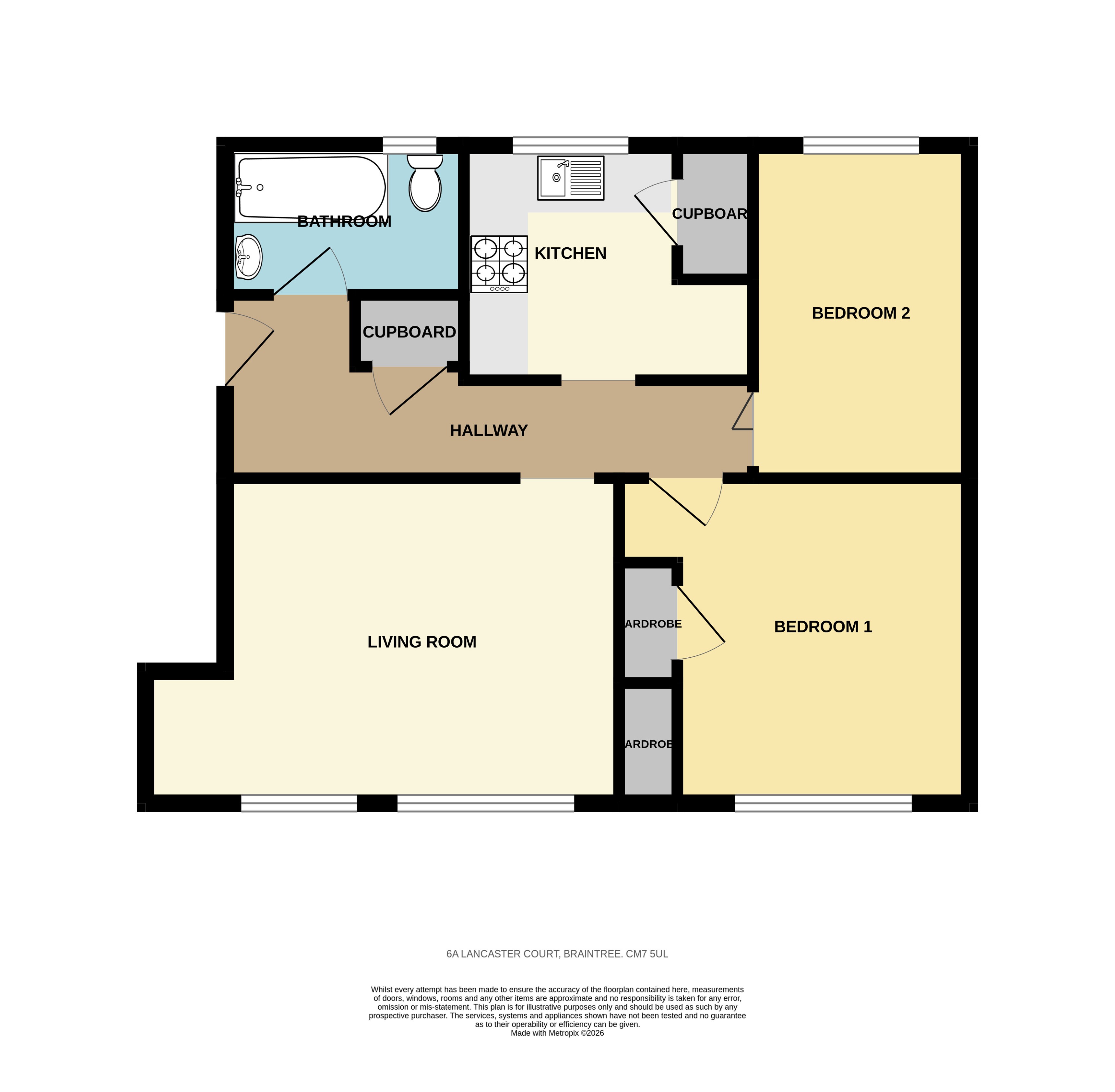 Lancaster Way, Essex floorplan