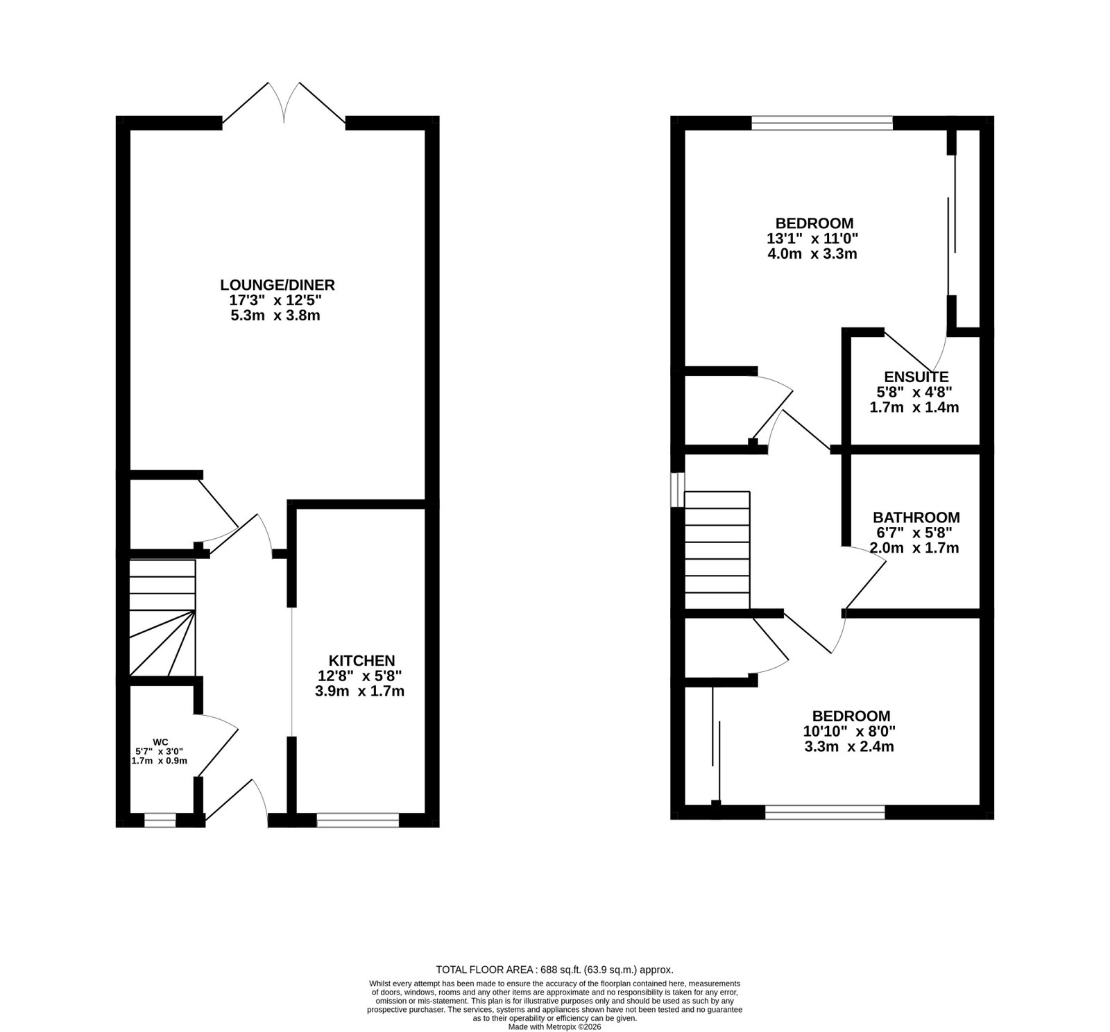 73, Hawthorn Way,, Birmingham floorplan