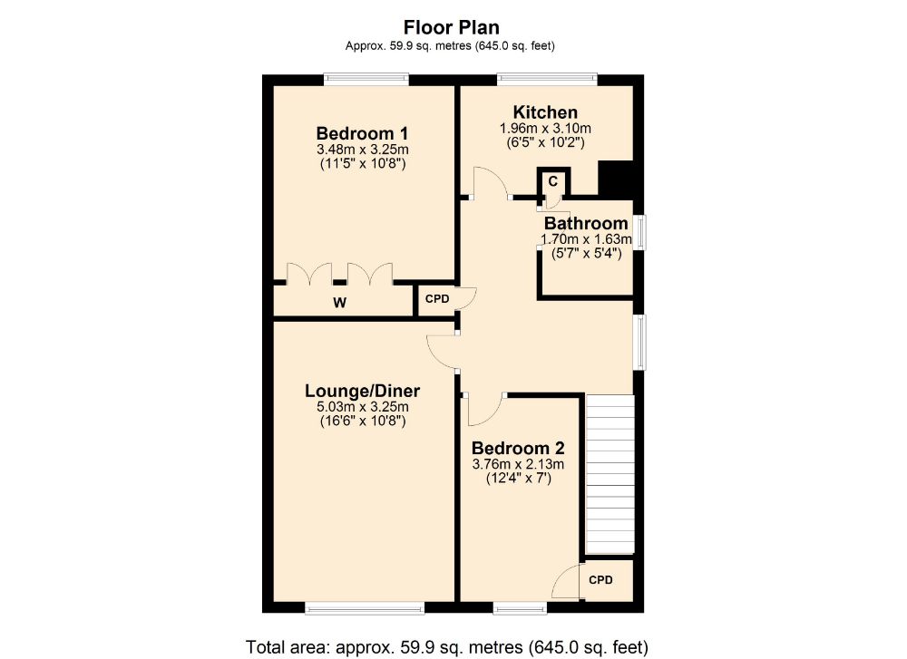 2 Bedrooms Maisonette for sale in Conifer Rise, Westone, Northampton NN3