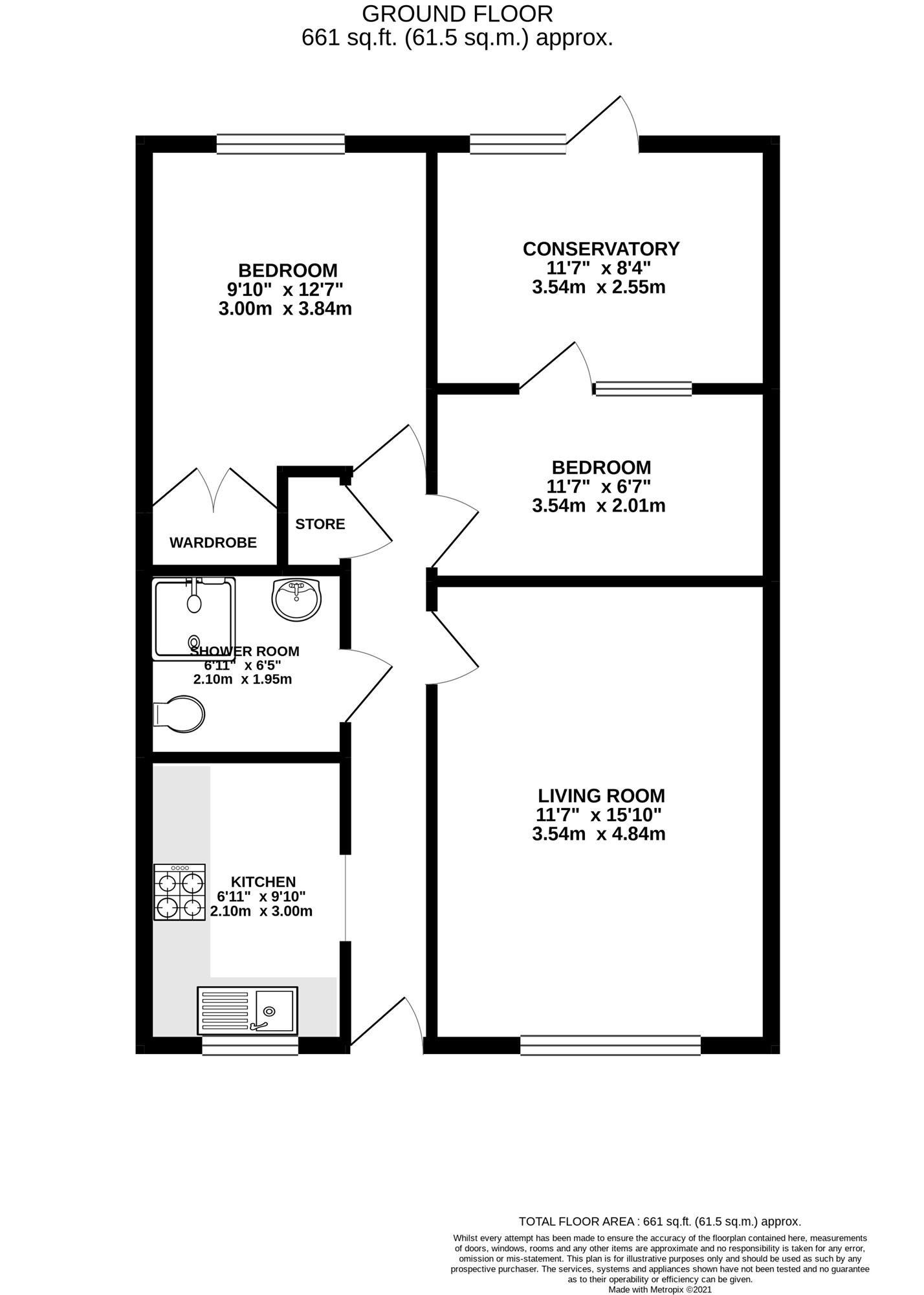 Windmill Court, Nottingham floorplan