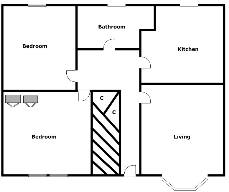 25, Tristram Close, CHANDLER'S FORD floorplan