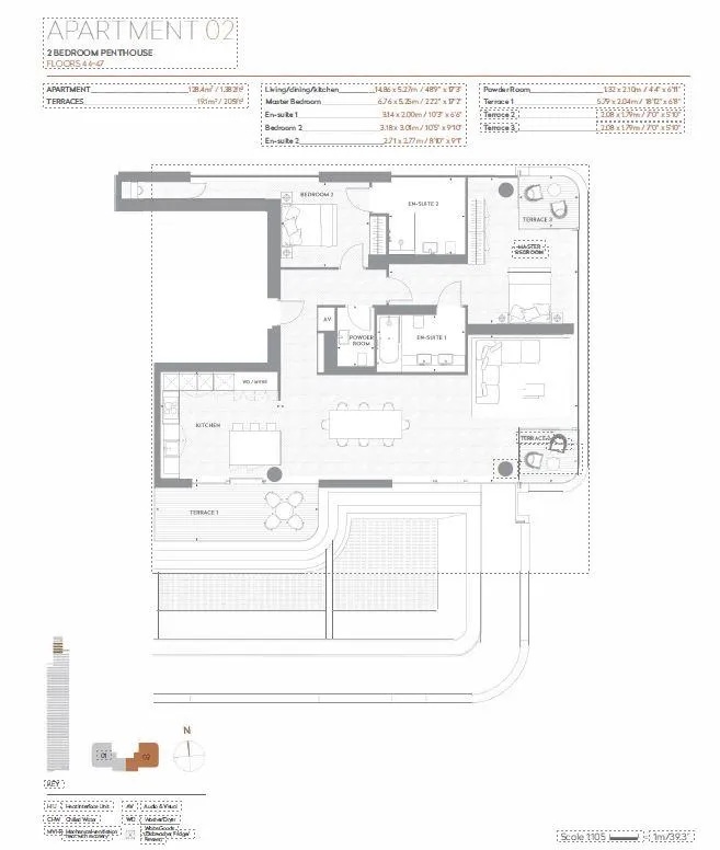 Principal Place, London floorplan