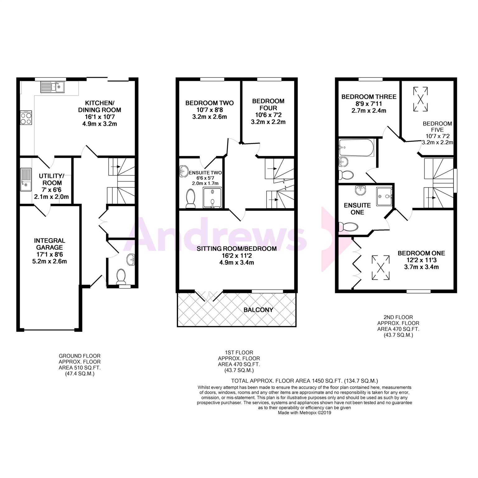 Room 6, 91, Sheldons Court, Cheltenham floorplan