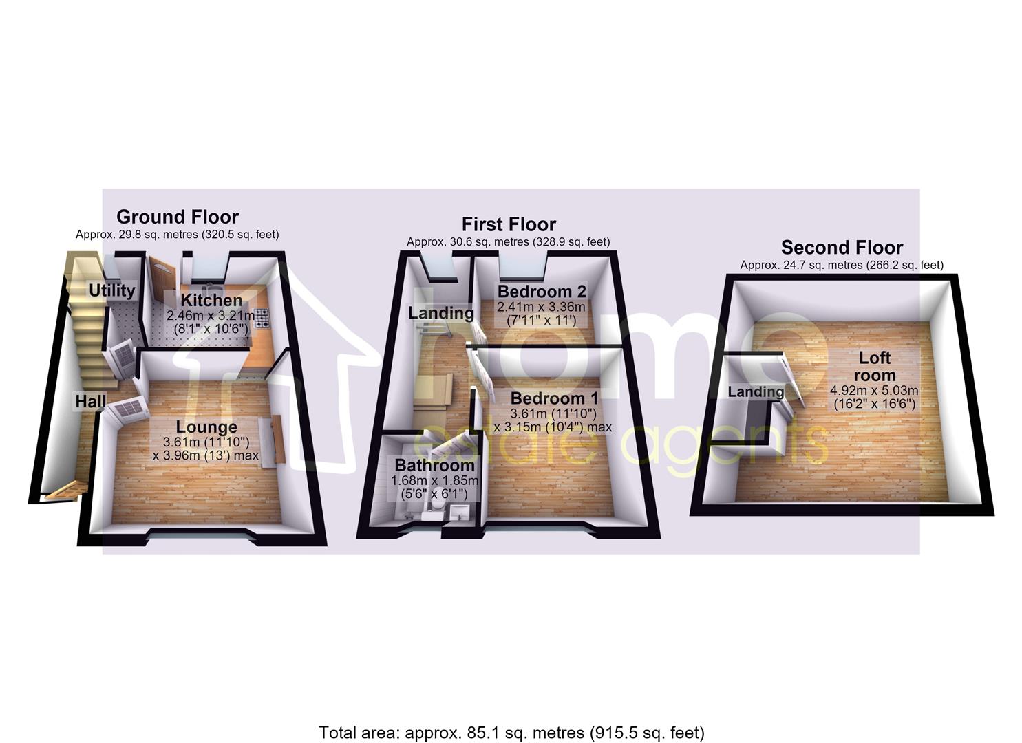 Chapel Street, Dukinfield floorplan