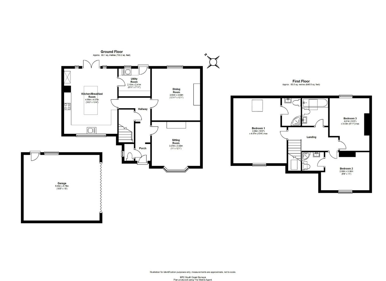 Half Day House, South Sway Lane, Lymington floorplan