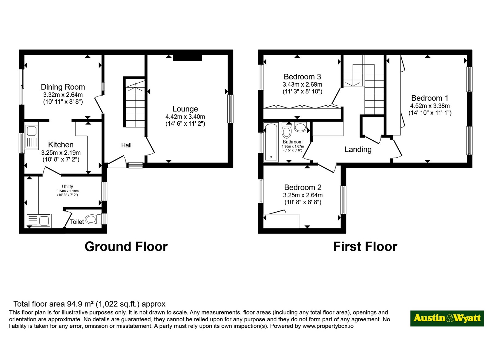 Stirling Close, Southampton floorplan