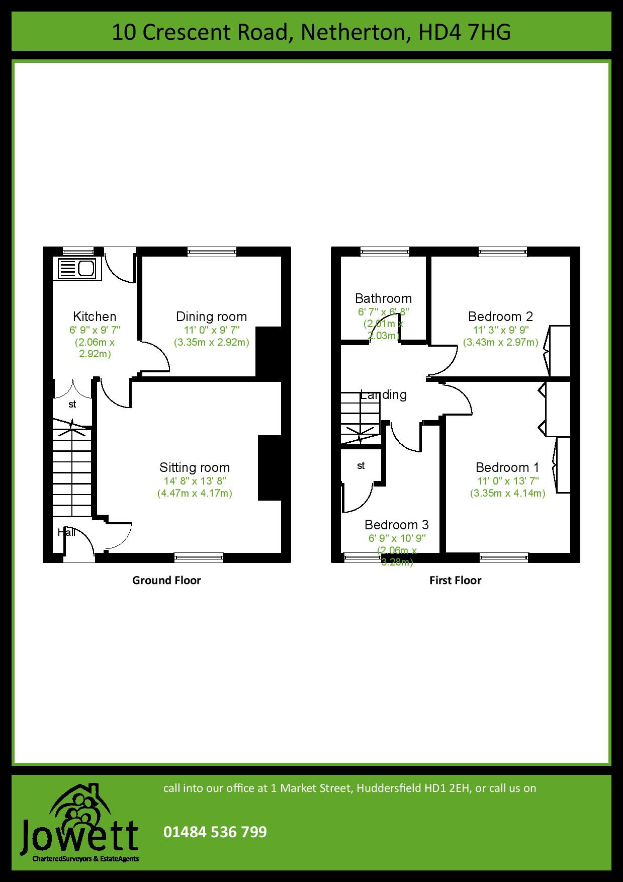 3 Bedrooms Terraced house for sale in Crescent Road, Netherton, Huddersfield, West Yorkshire HD4