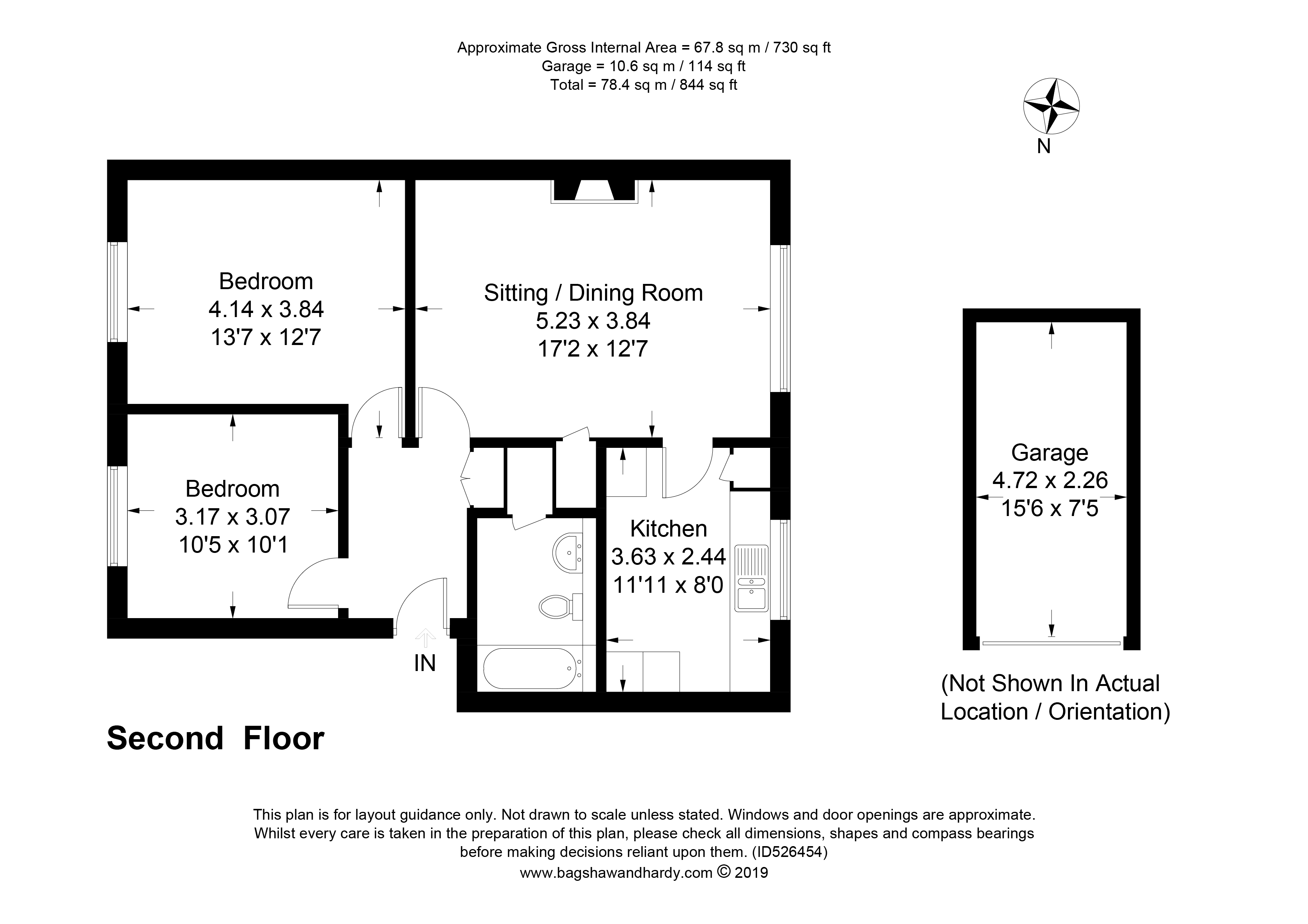 2 Bedrooms Flat for sale in Wray Common Road, Reigate RH2