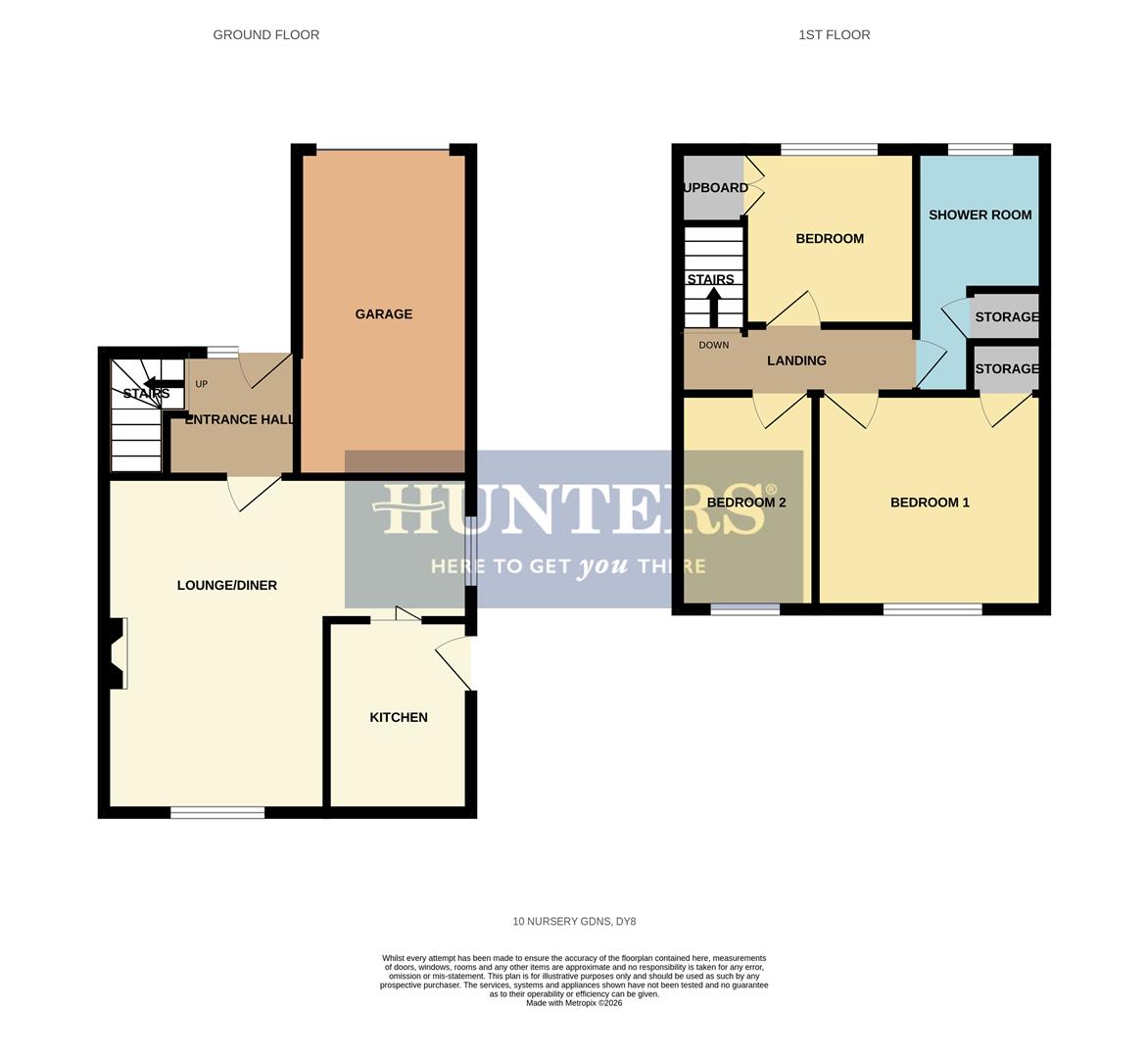 9, Nursery Gardens, Stourbridge floorplan