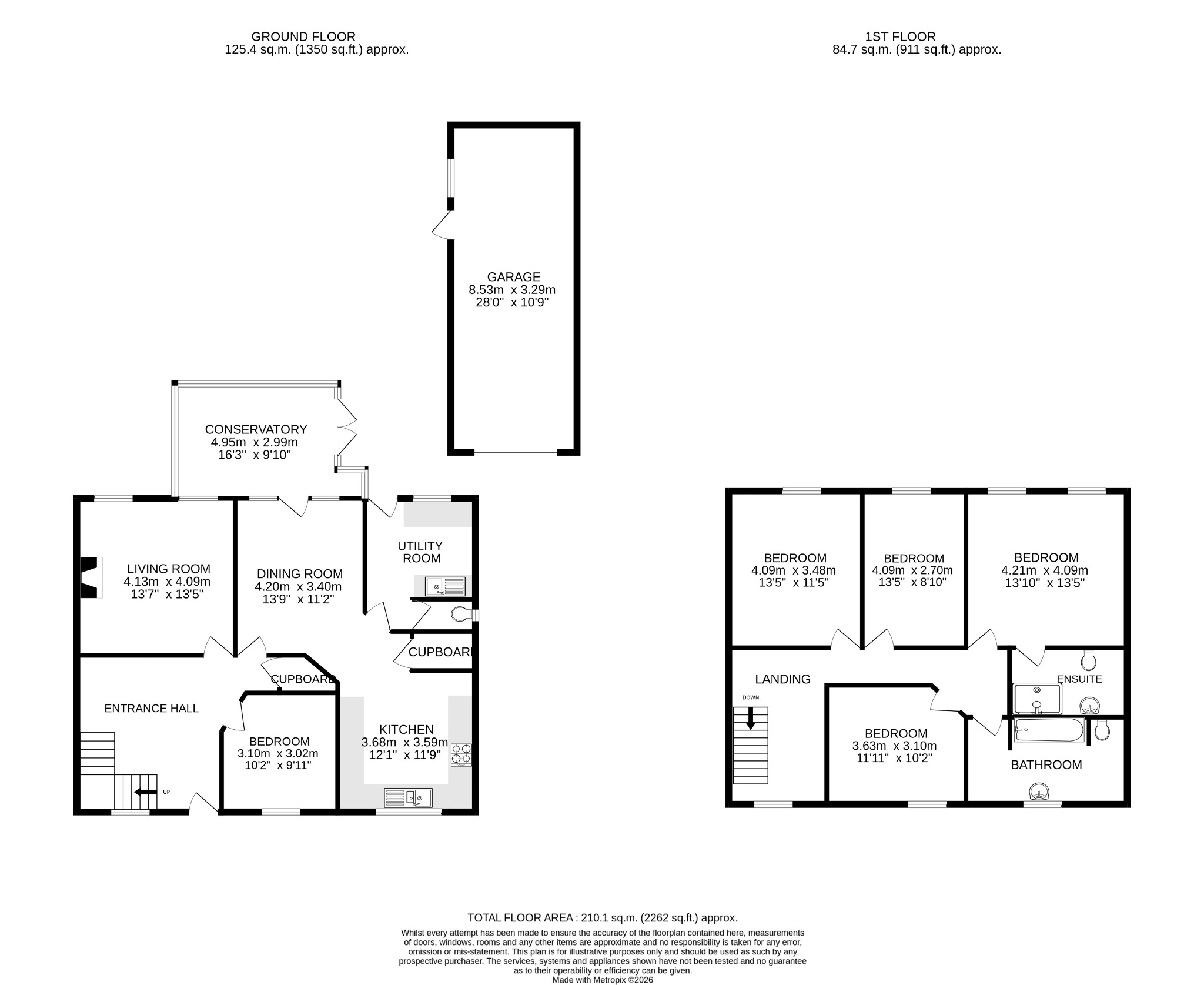 9 Canons Place, Helston, Cornwall floorplan