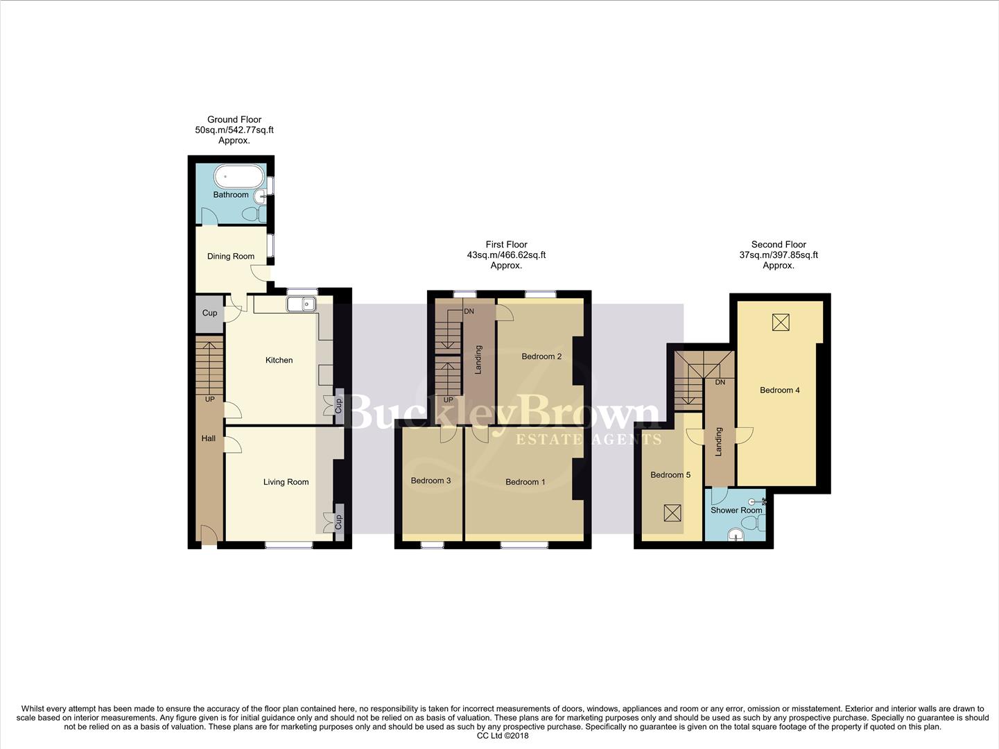 31, Chaucer Street, Mansfield floorplan