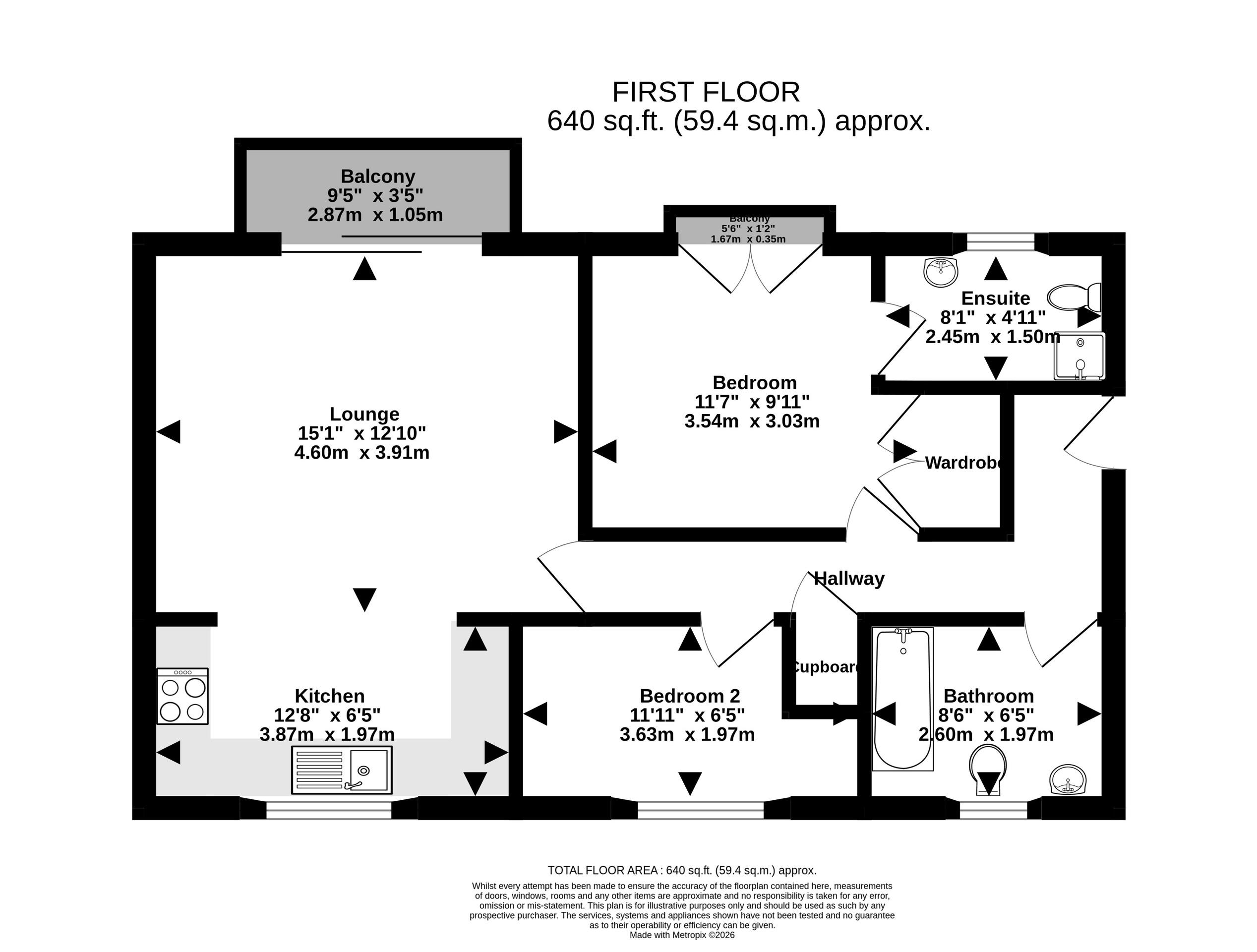 27 Eighteen Acre Drive, Bristol floorplan