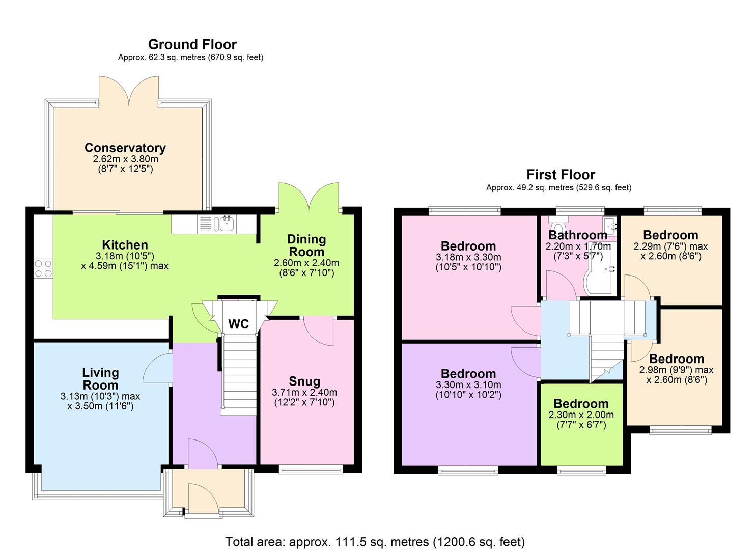 29, Plumpton Walk, Bradford floorplan
