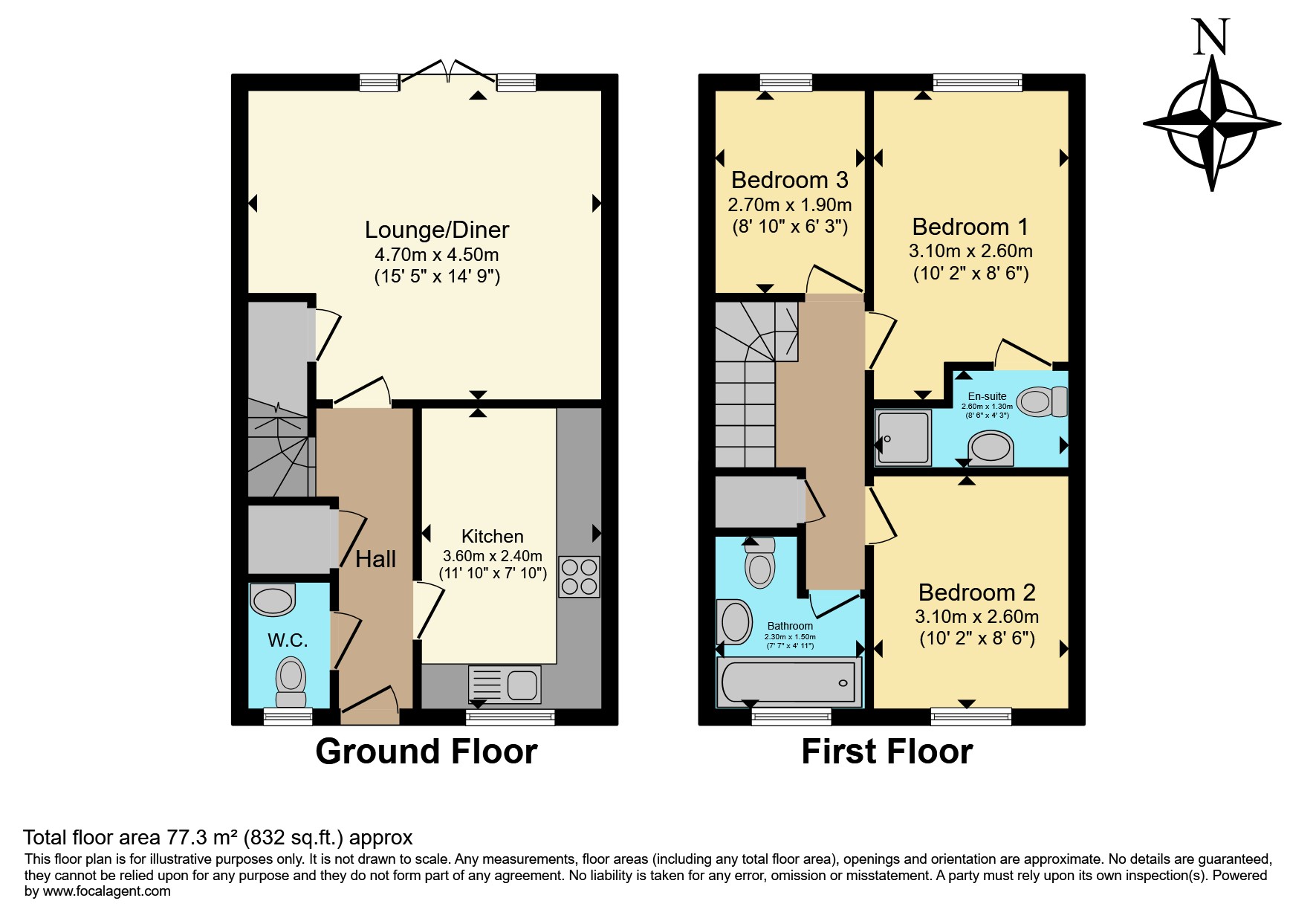 1, Hearn Green, Aylesbury floorplan