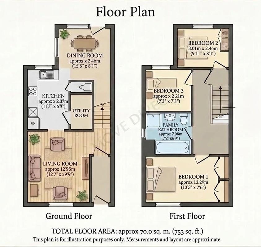 158, Cowesby Street, Manchester floorplan