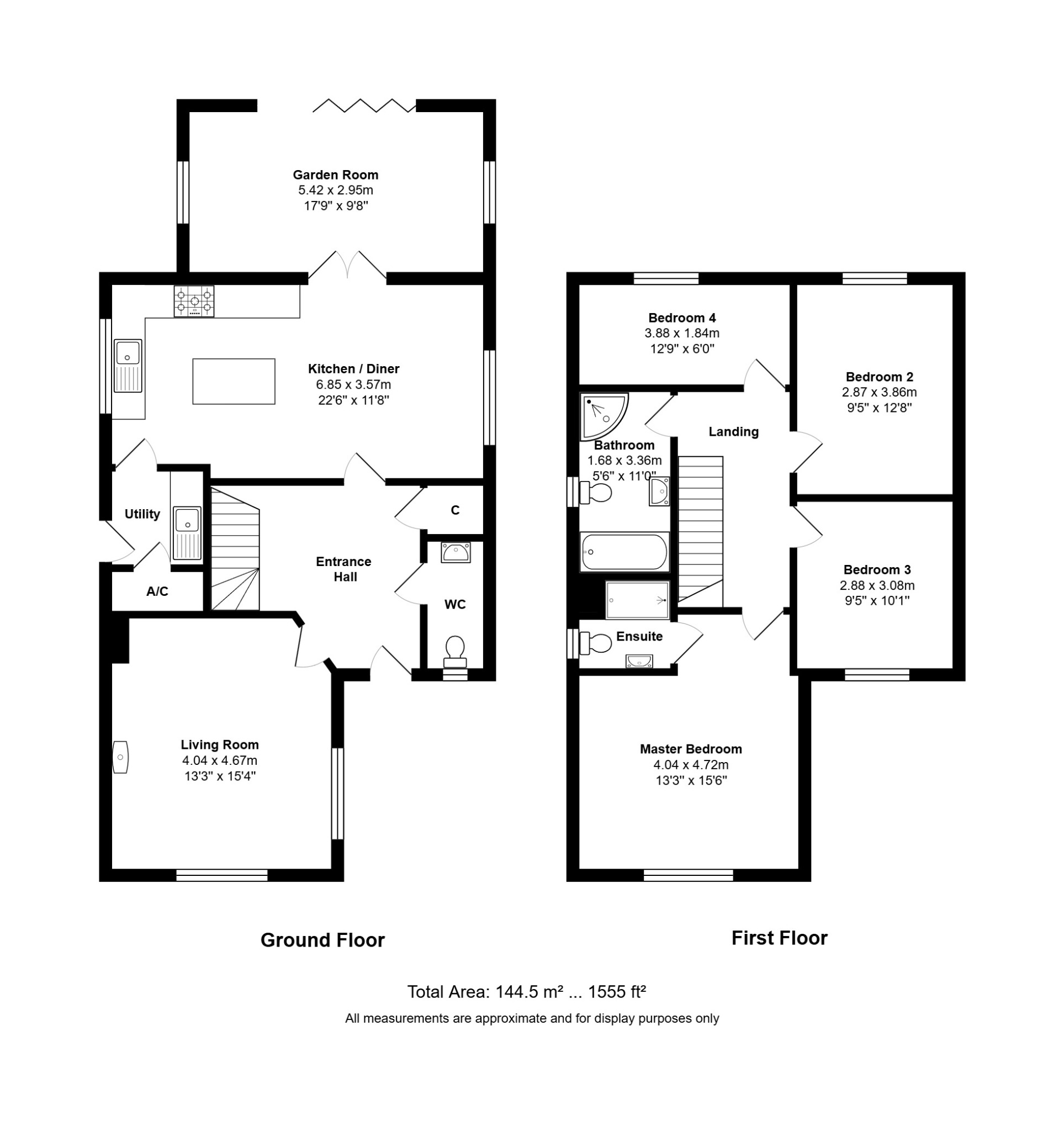 1 Old Forge Yard, Beeston, Norfolk floorplan
