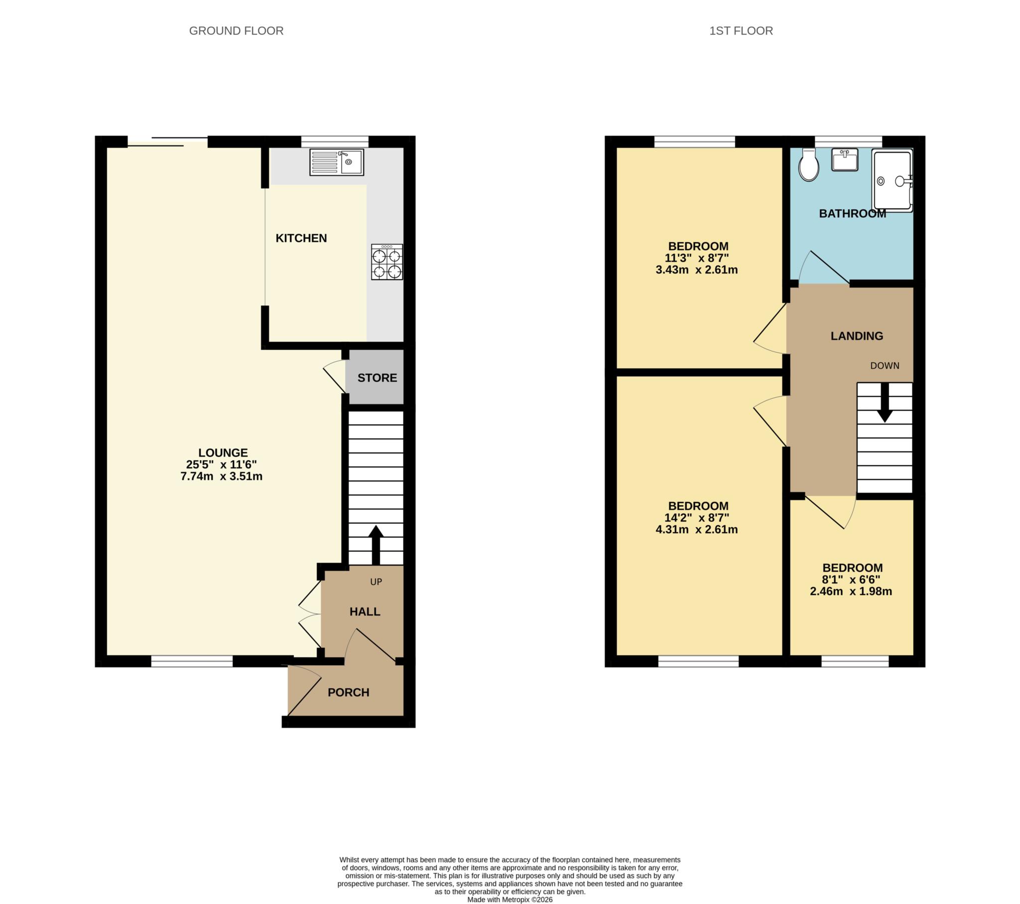 30, Mount Crescent, Liverpool floorplan