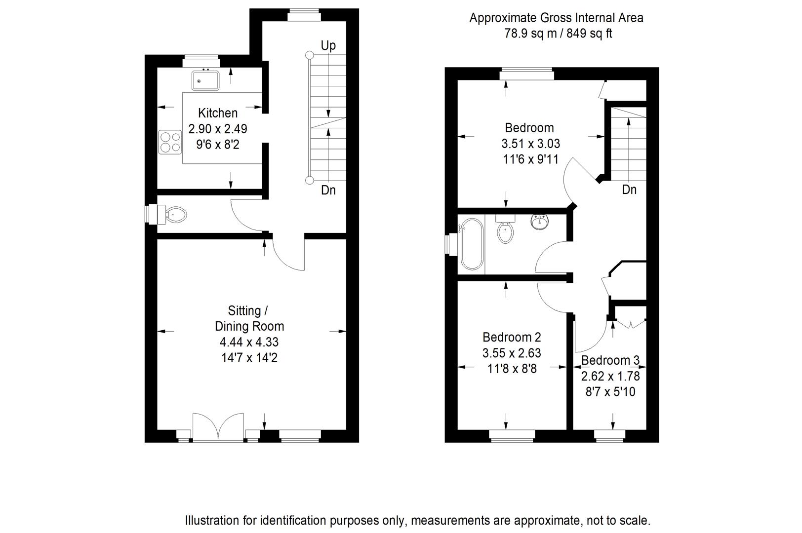 3 Bedrooms Maisonette for sale in Manor Court, Cippenham, Slough SL1