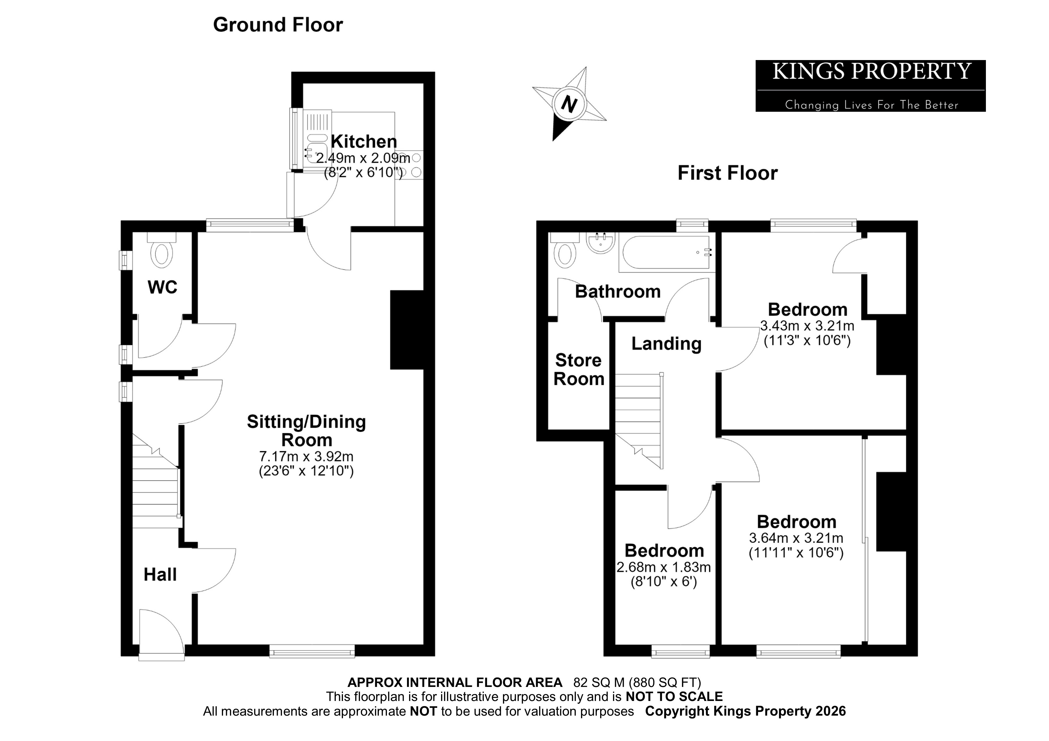 Bartram Avenue, Essex floorplan